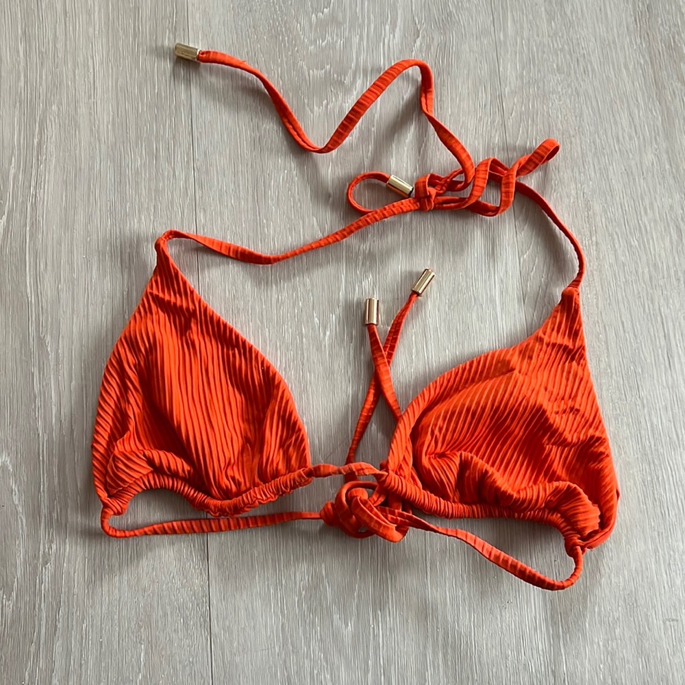 Monday Swimwear Palma Top Rib-Knit